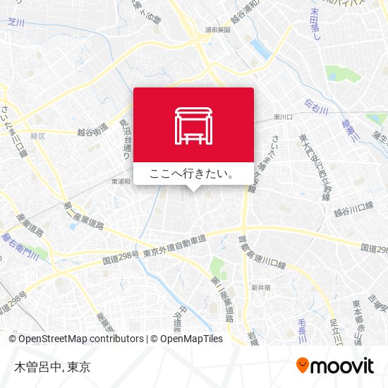 木曽呂中地図