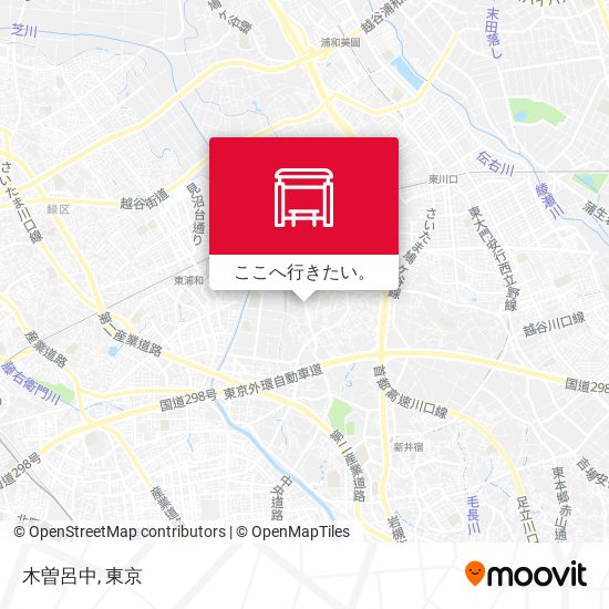 木曽呂中地図