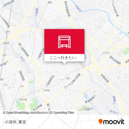 小深作地図