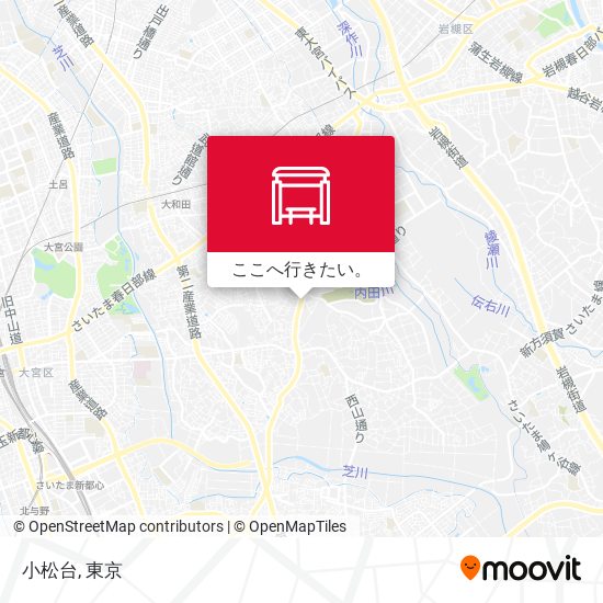 小松台地図