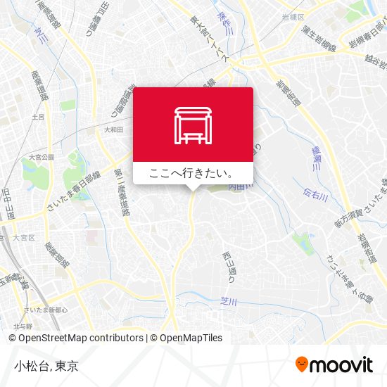 小松台地図