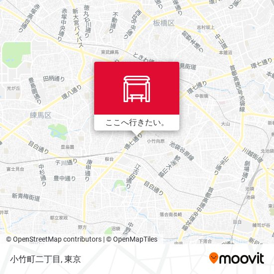 小竹町二丁目地図