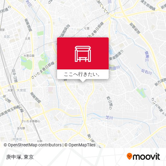 庚申塚地図