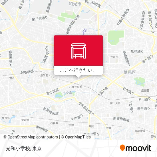 光和小学校地図