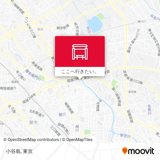 小谷島地図