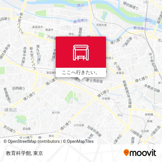 教育科学館地図