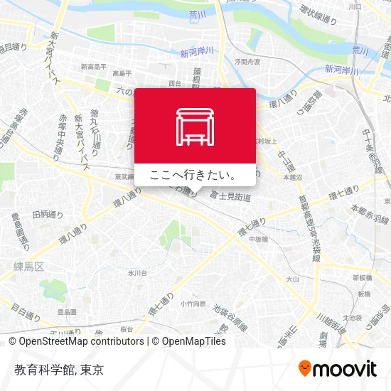 教育科学館地図