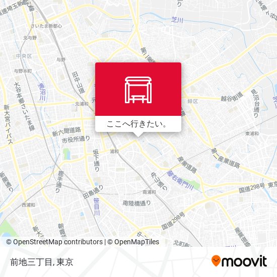 前地三丁目地図