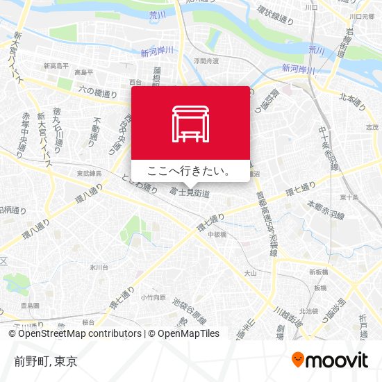 前野町地図