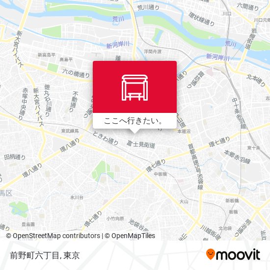 前野町六丁目地図
