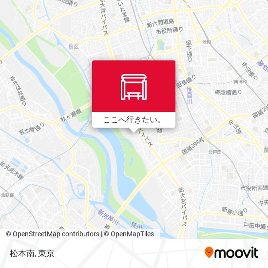 松本南地図