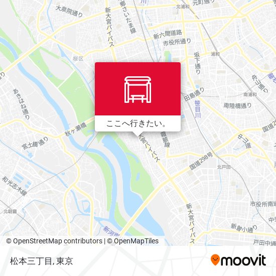 松本三丁目地図