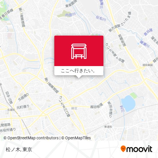 松ノ木地図