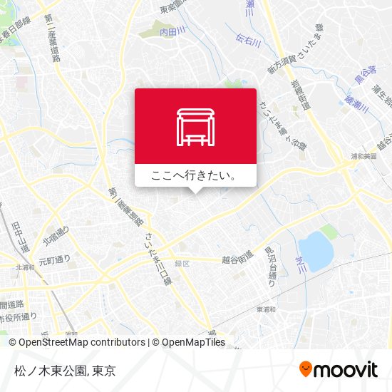 松ノ木東公園地図