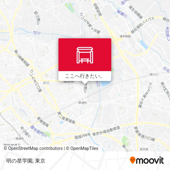 明の星学園地図