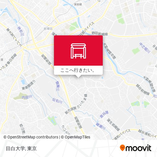 目白大学地図