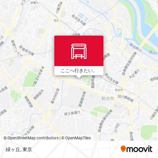 緑ヶ丘地図