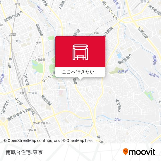 南鳳台住宅地図