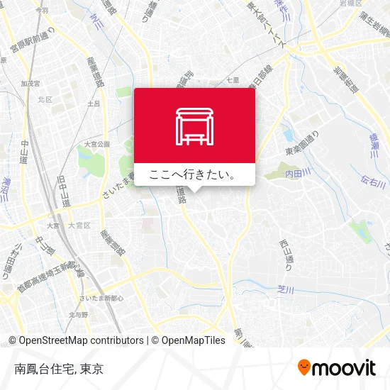 南鳳台住宅地図