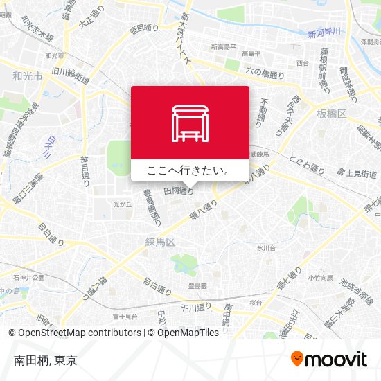 南田柄地図