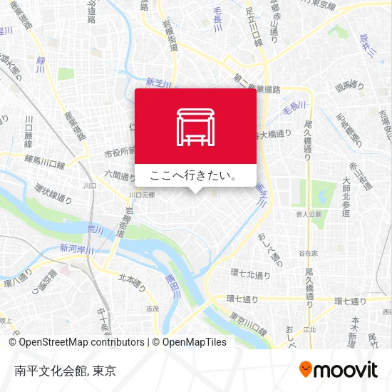 南平文化会館地図