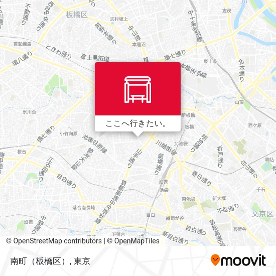 南町（板橋区）地図