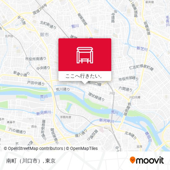 南町（川口市）地図
