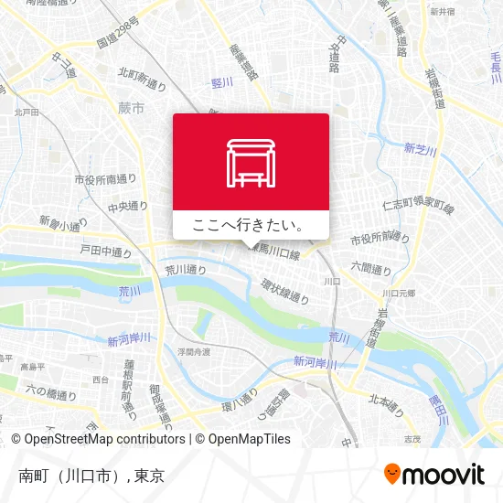 南町（川口市）地図