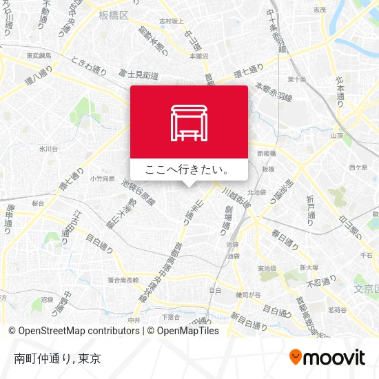 南町仲通り地図