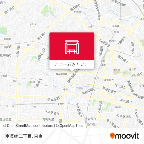 南長崎二丁目地図