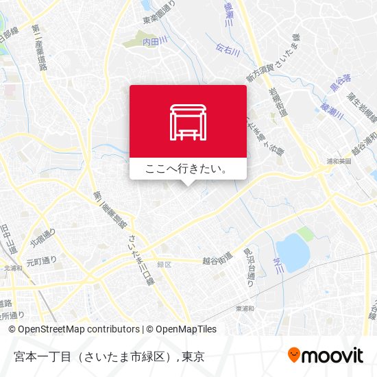 宮本一丁目（さいたま市緑区）地図