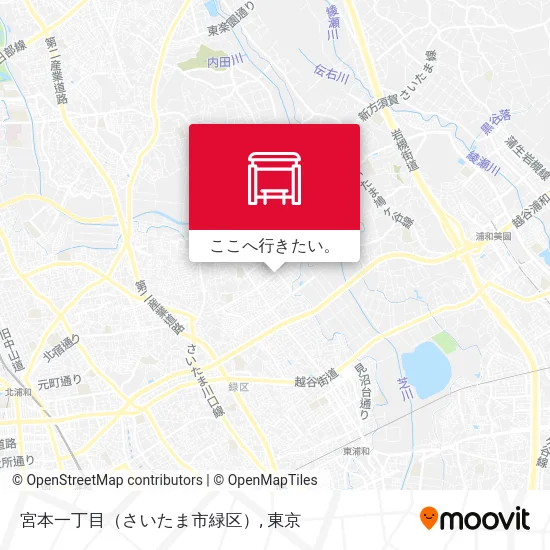 宮本一丁目（さいたま市緑区）地図