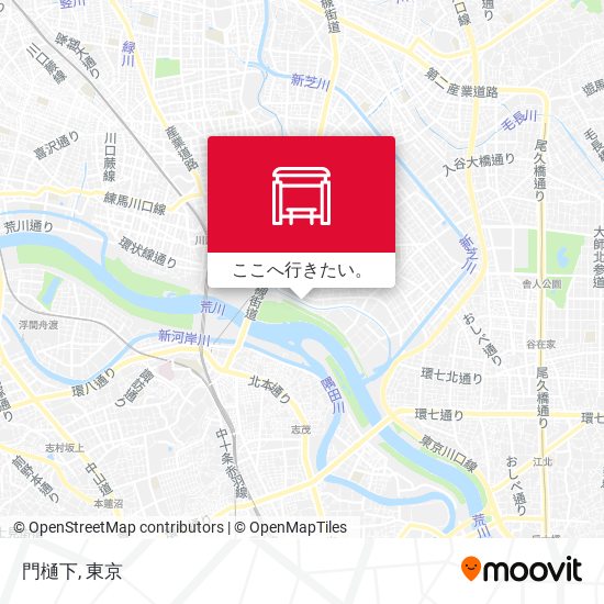 門樋下地図
