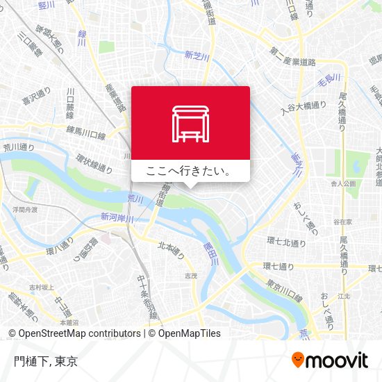 門樋下地図