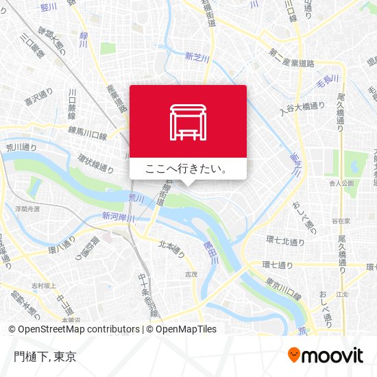 門樋下地図