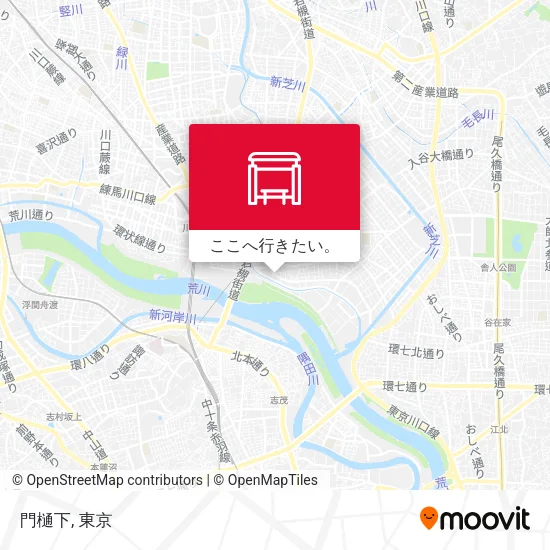 門樋下地図