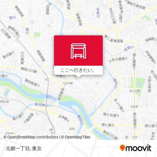 元郷一丁目地図