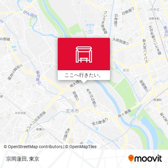 宗岡蓮田地図