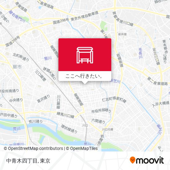 中青木四丁目地図