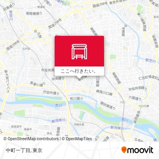 中町一丁目地図