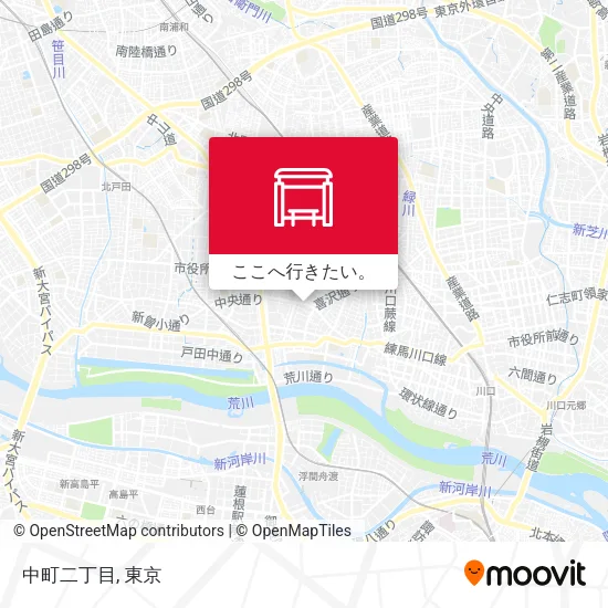 中町二丁目地図