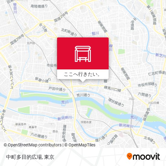 中町多目的広場地図