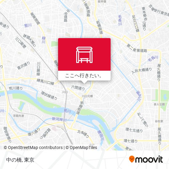 中の橋地図