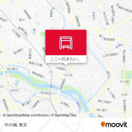 中の橋地図
