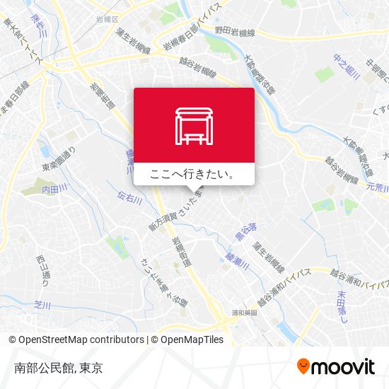 南部公民館地図
