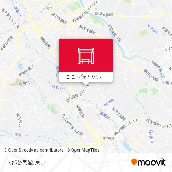 南部公民館地図