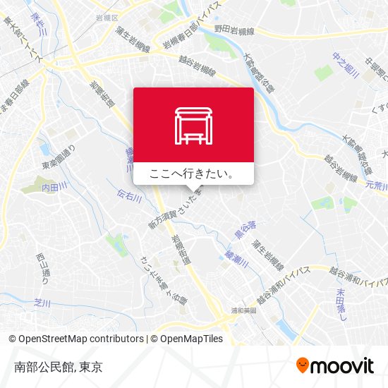 南部公民館地図