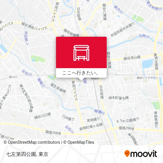 七左第四公園地図