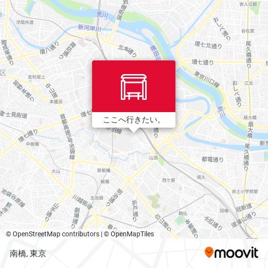 南橋地図