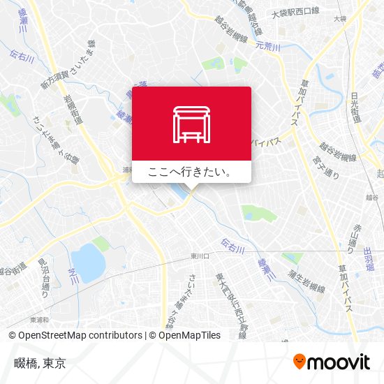 畷橋地図